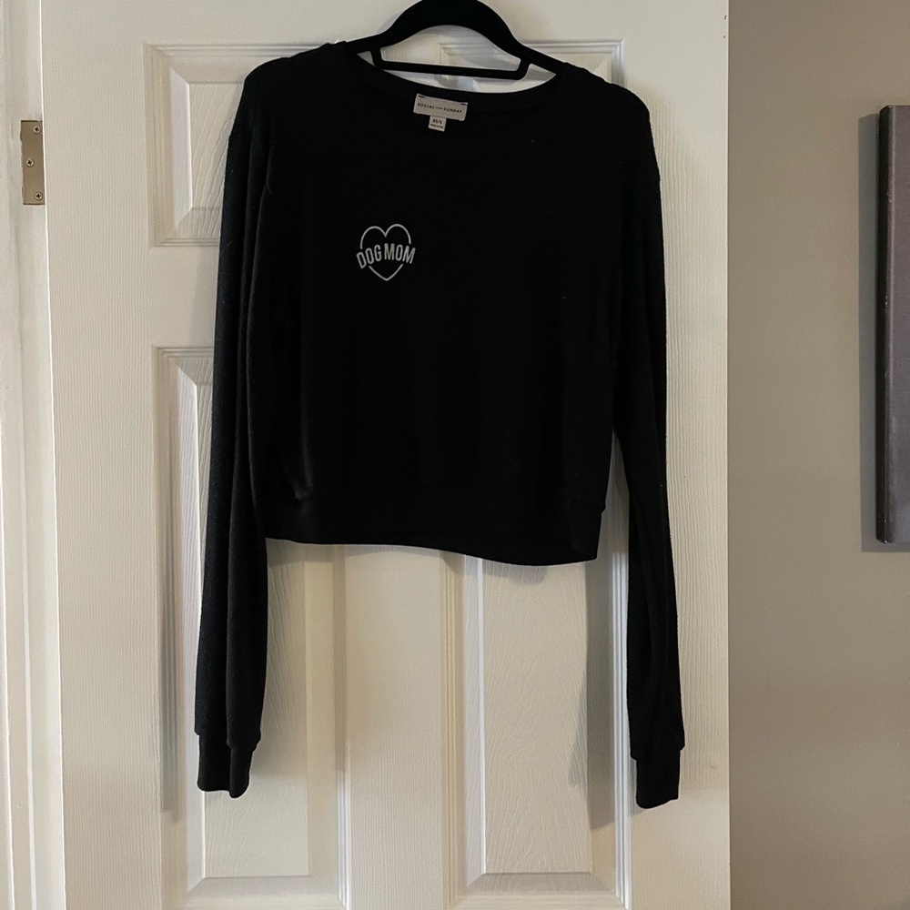 Social Sunday Soft Dog Mom Sweater